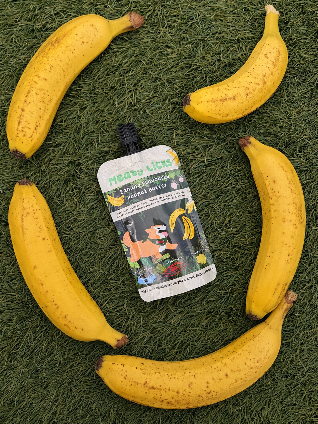 Peanut butter  pouches 113g