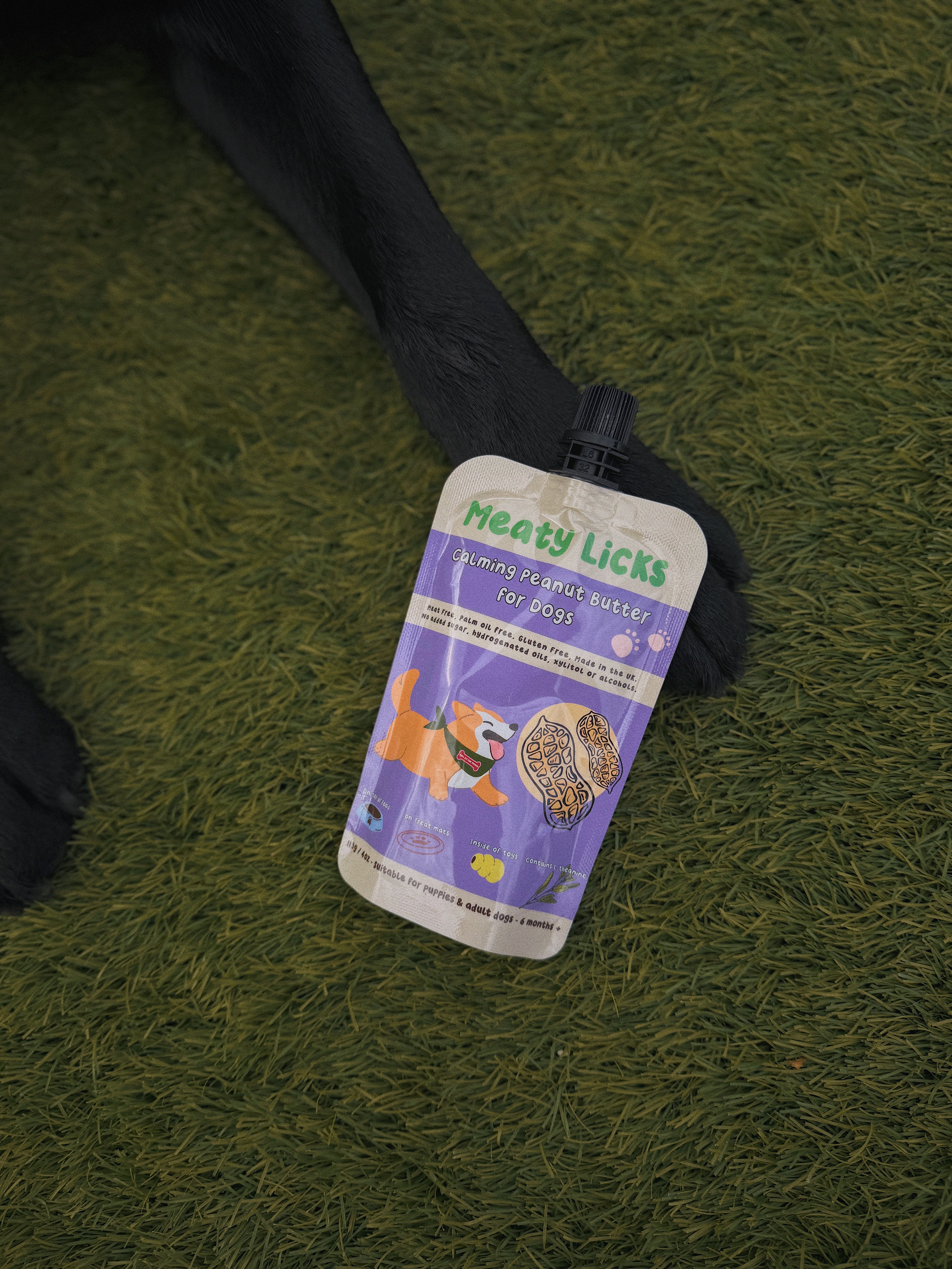 Peanut butter  pouches 113g