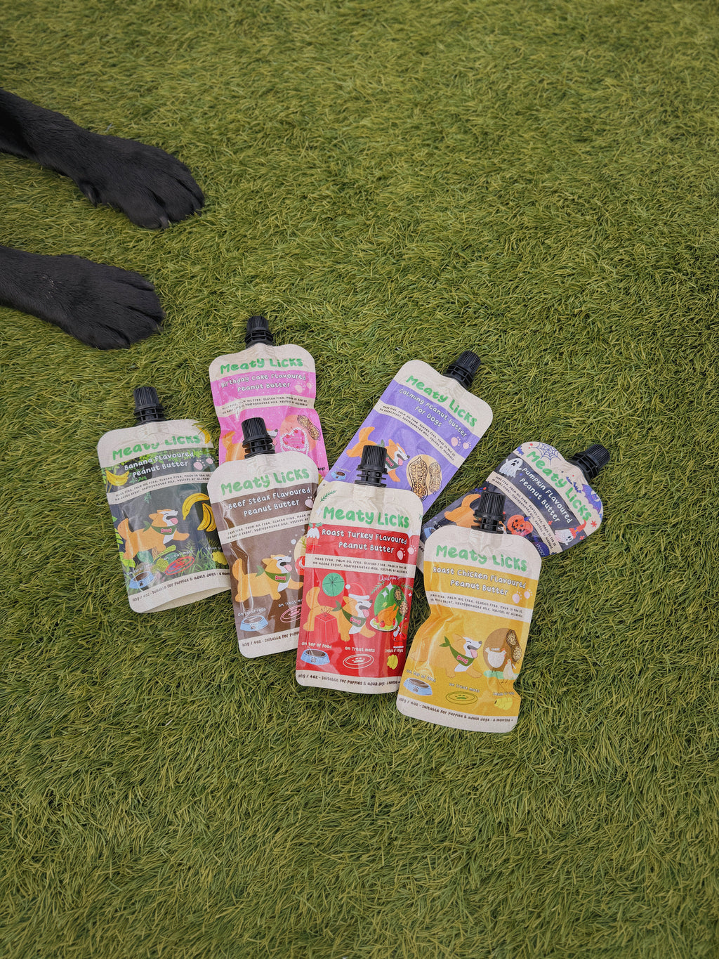 Peanut butter  pouches 113g