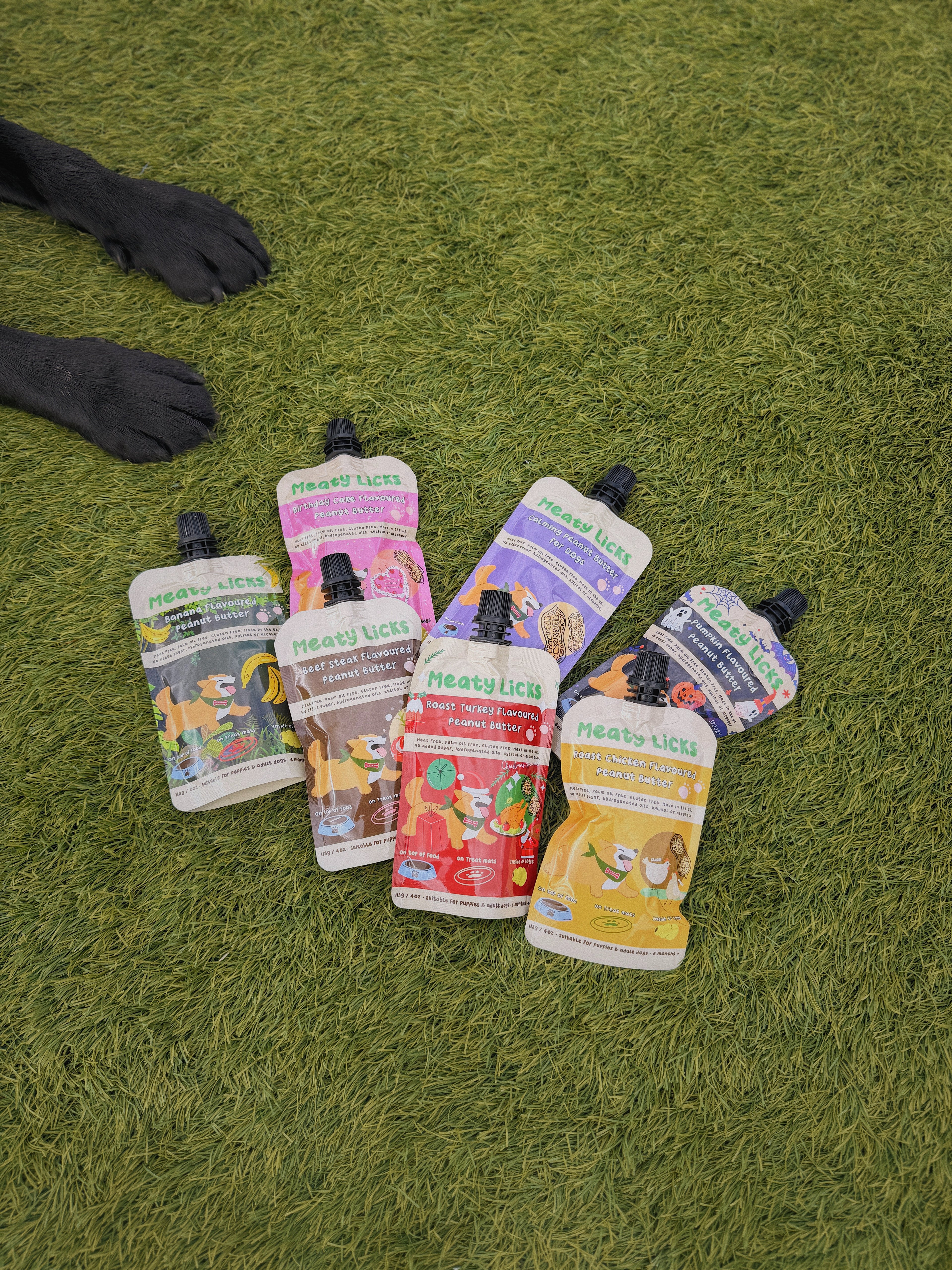 Peanut butter  pouches 113g