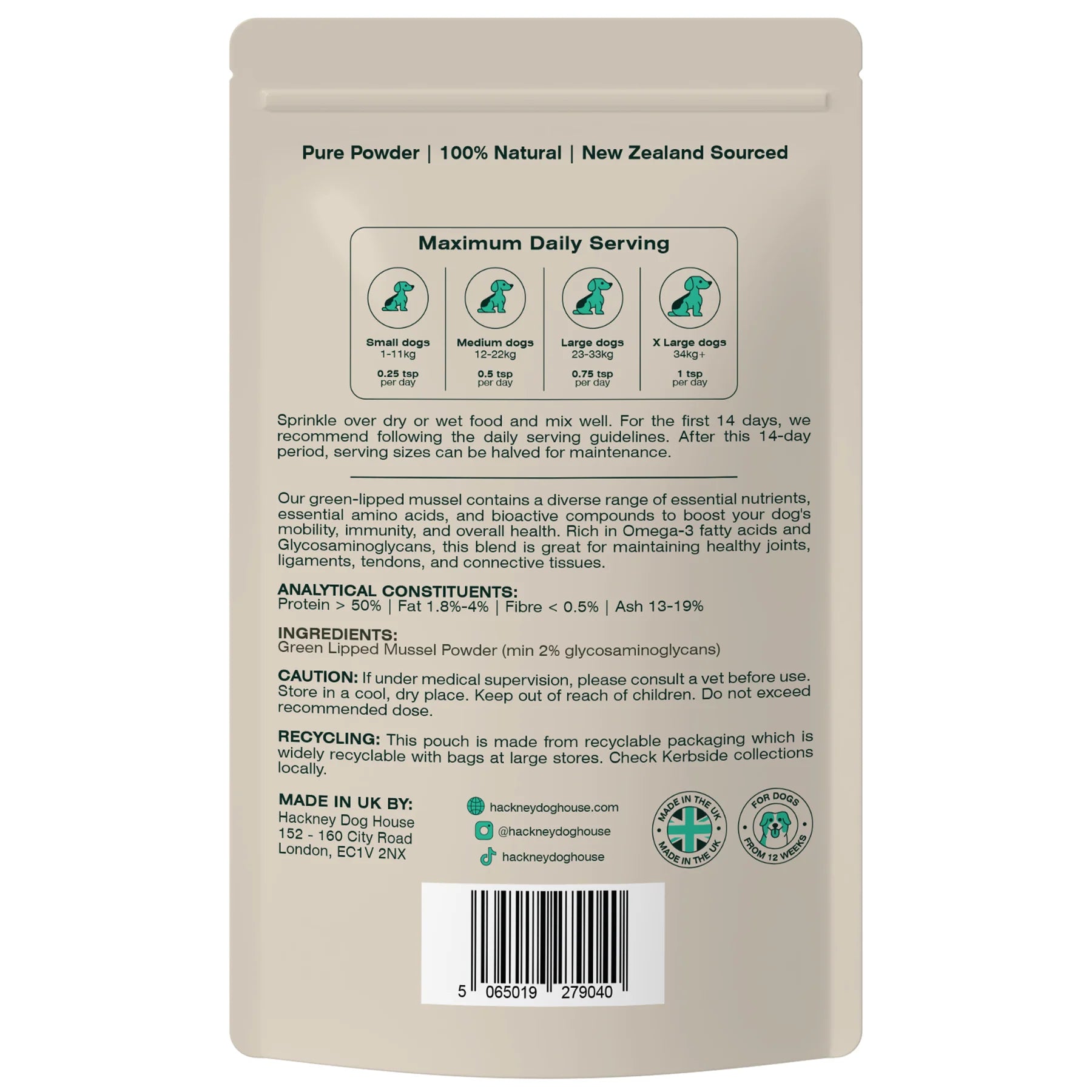 🦪 Green Lipped Mussel: Natural Joint & Mobility Support