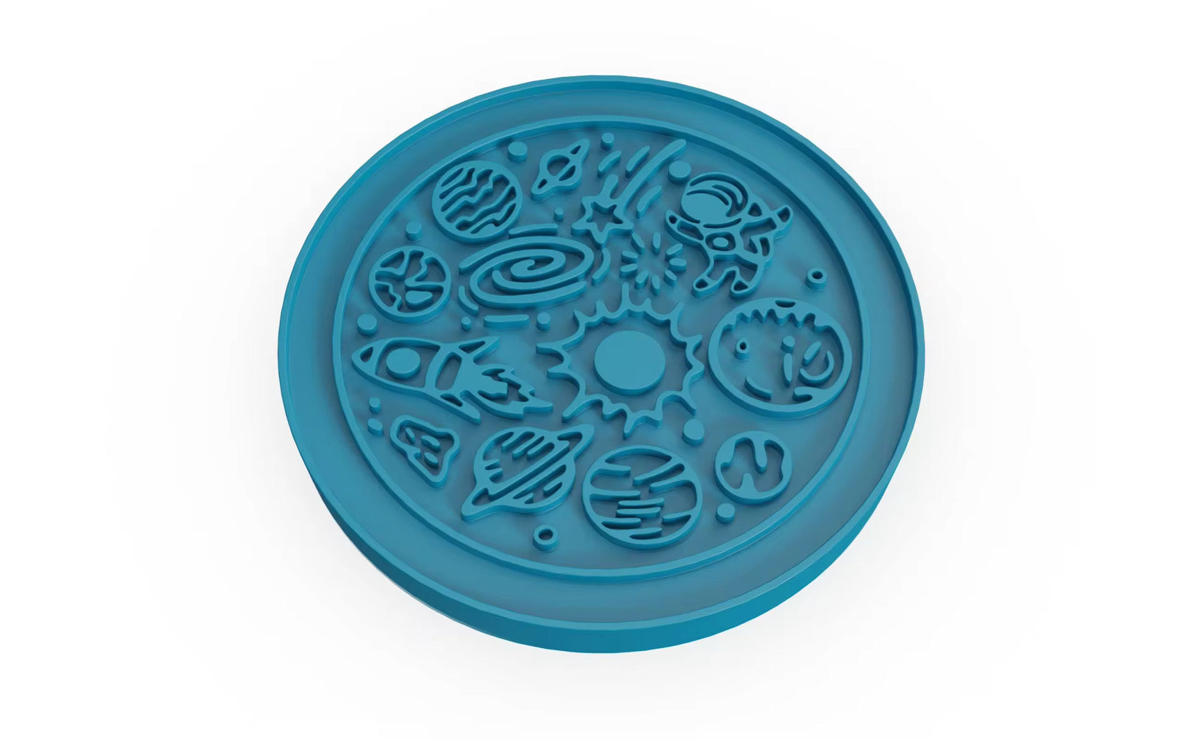 Mars 2-in-1 Slow Feeder & Lick Mat