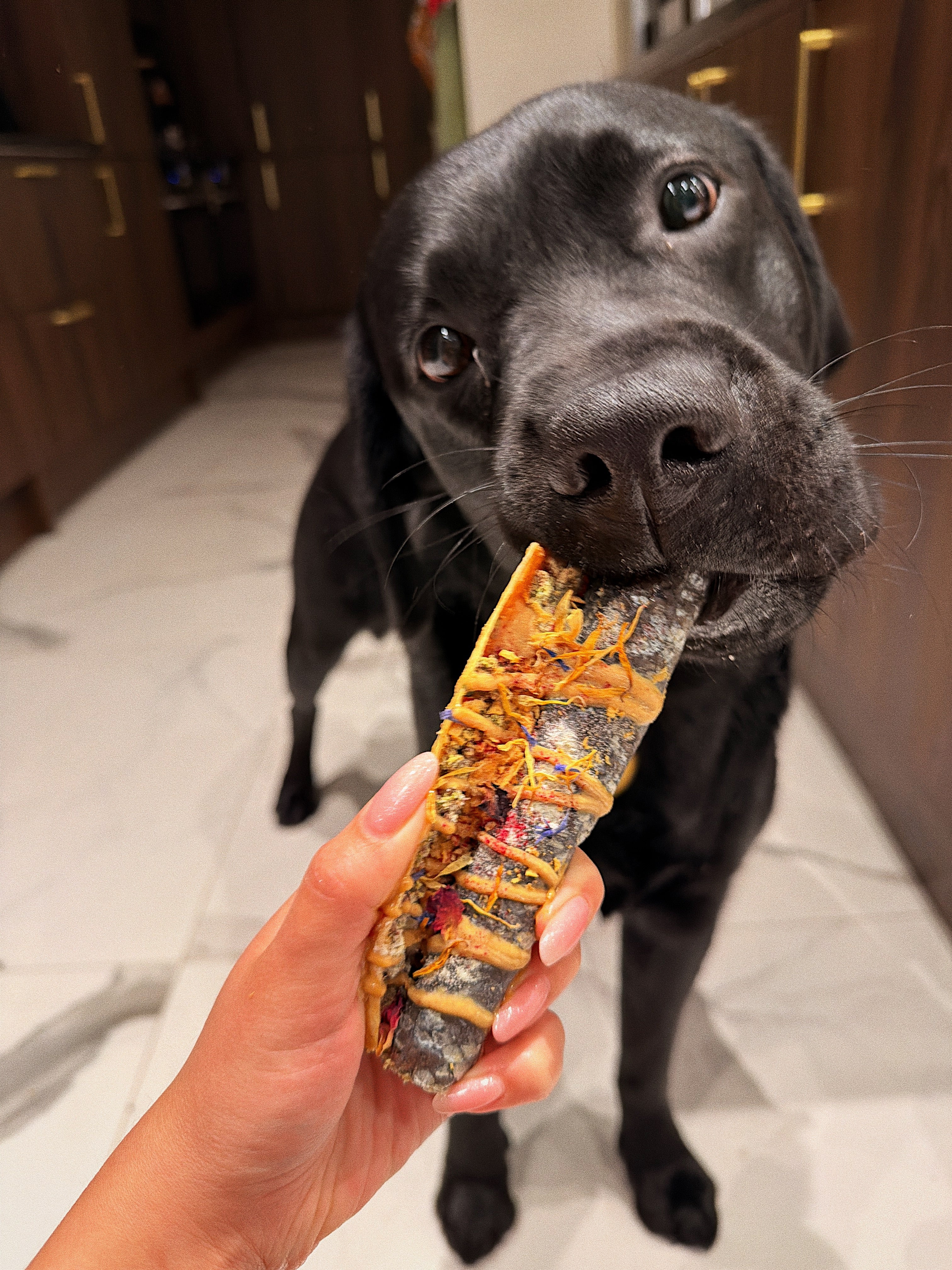 Meaty Licks Plain peanut butter 350g jar